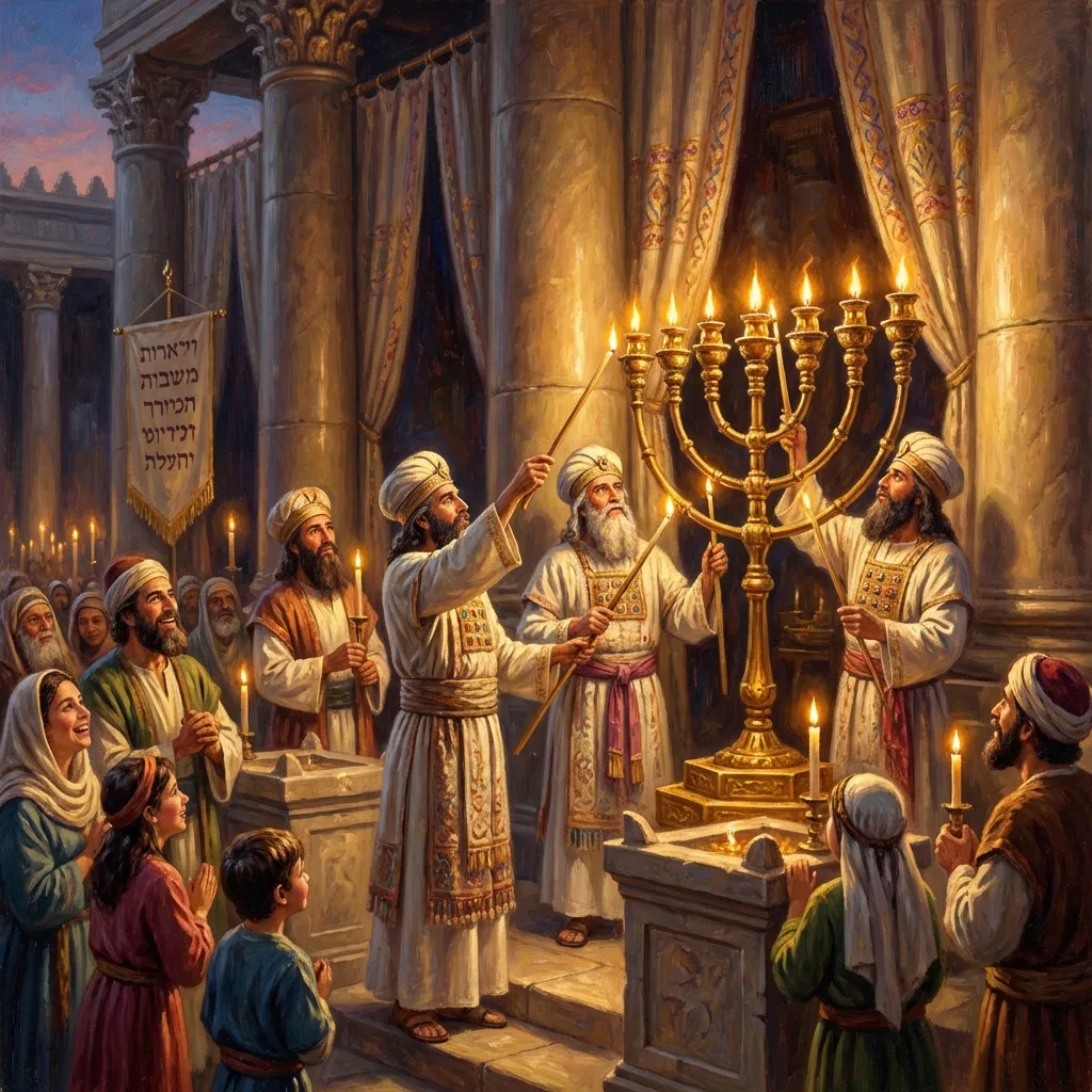 Rededication of the Temple by Maccabees