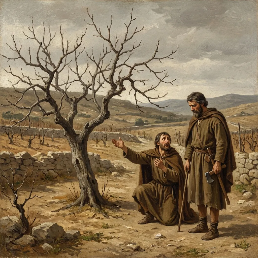 The Barren Fig Tree - Luke 13:6-9 | Bible Hunger