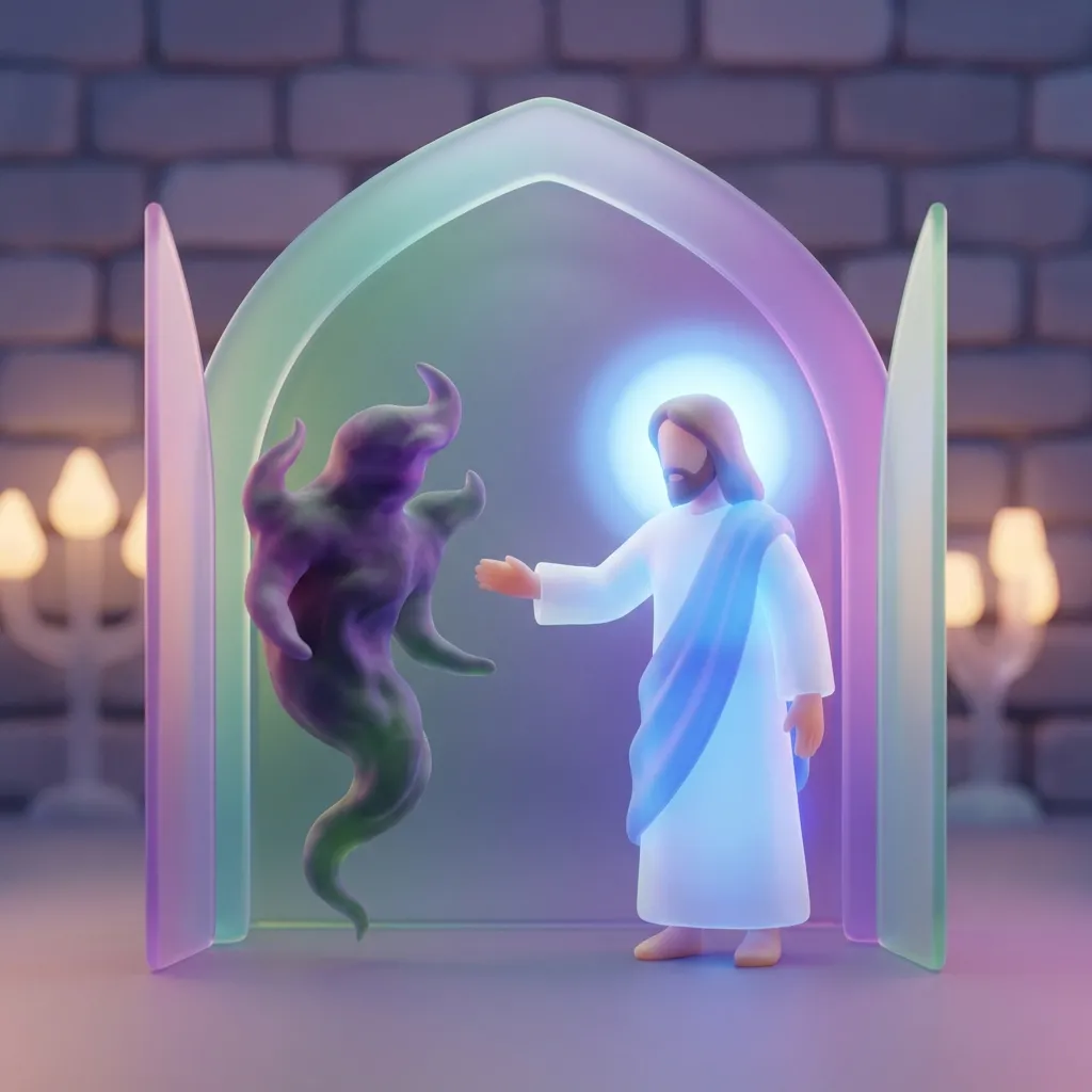 The Man with an Unclean Spirit - Mark 1:21-28 | Bible Hunger