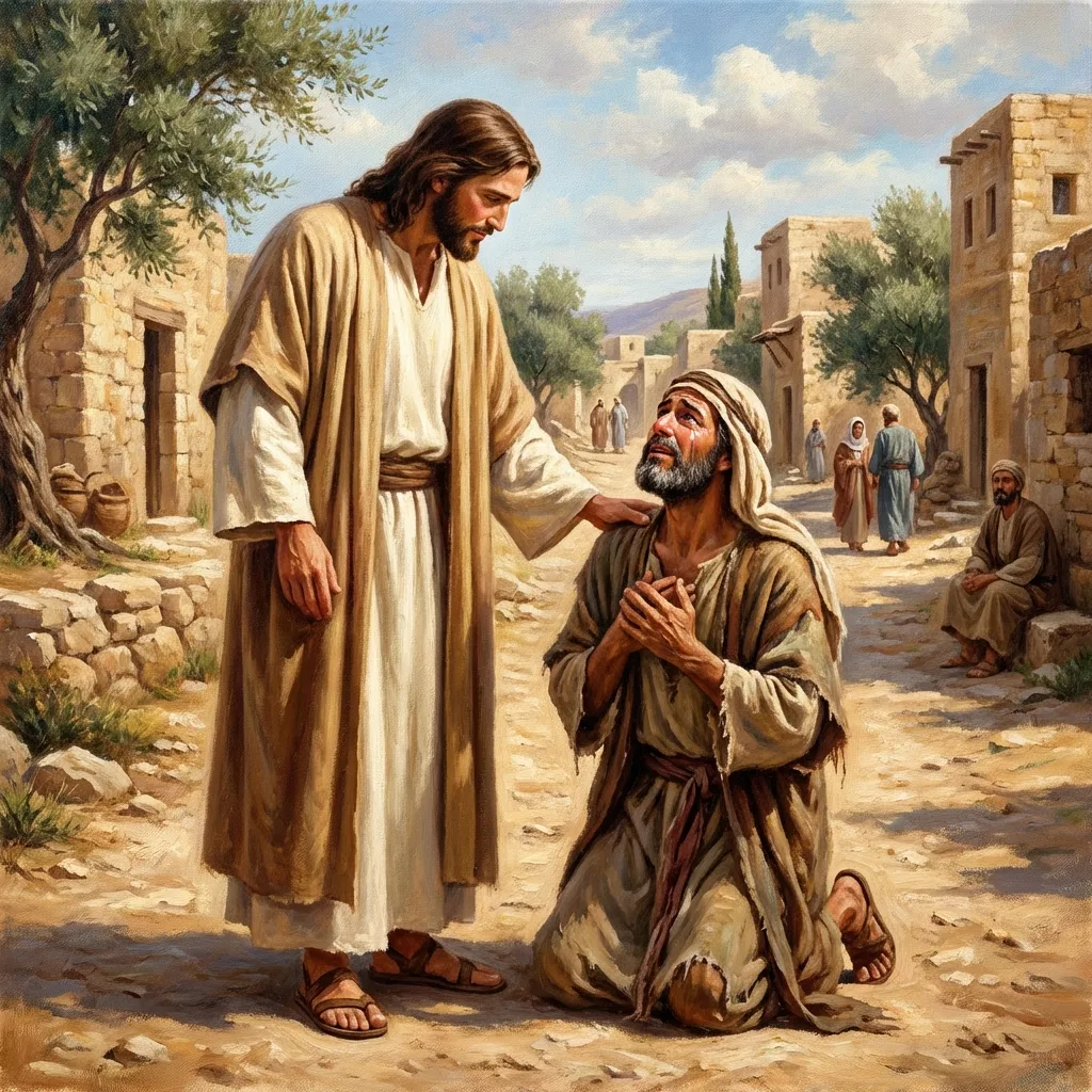 Cleansing the Leper - Matthew 8:1-4 | Bible Hunger