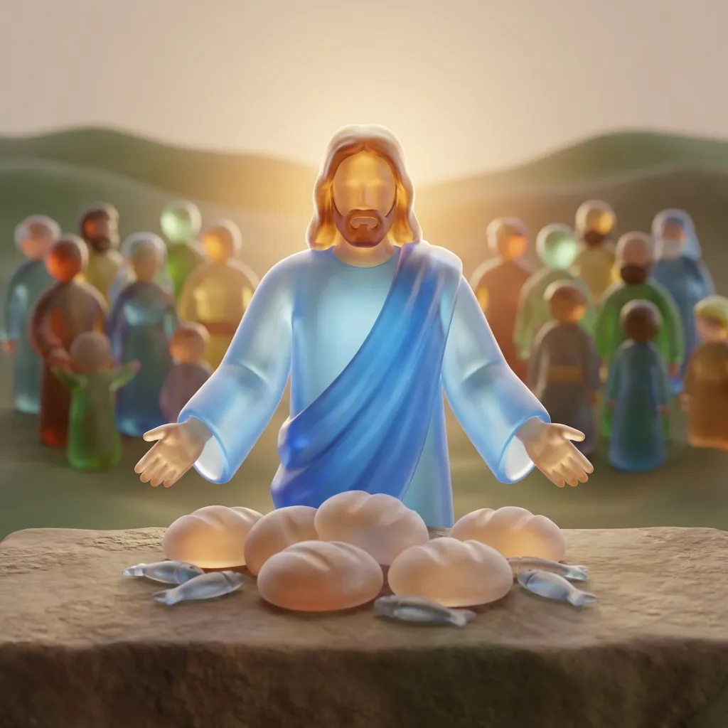 Feeding the 4,000 - Mark 8:1-9 | Bible Hunger