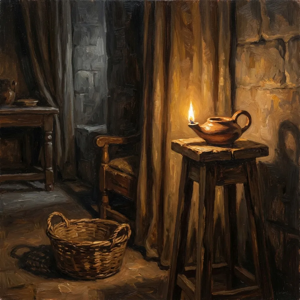 The Lamp on a Stand - Matthew 5:14-16 | Bible Hunger