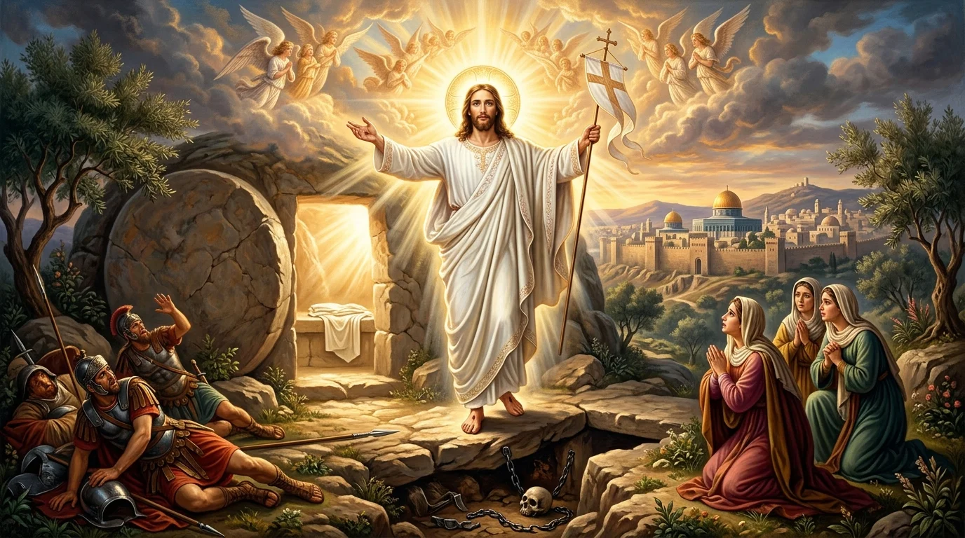 Ascended on High Leading Captivity Captive - Psalm 68:18 ➔ Luke 24:51, Acts 1:9-11, Ephesians 4:8-10 | Bible Hunger