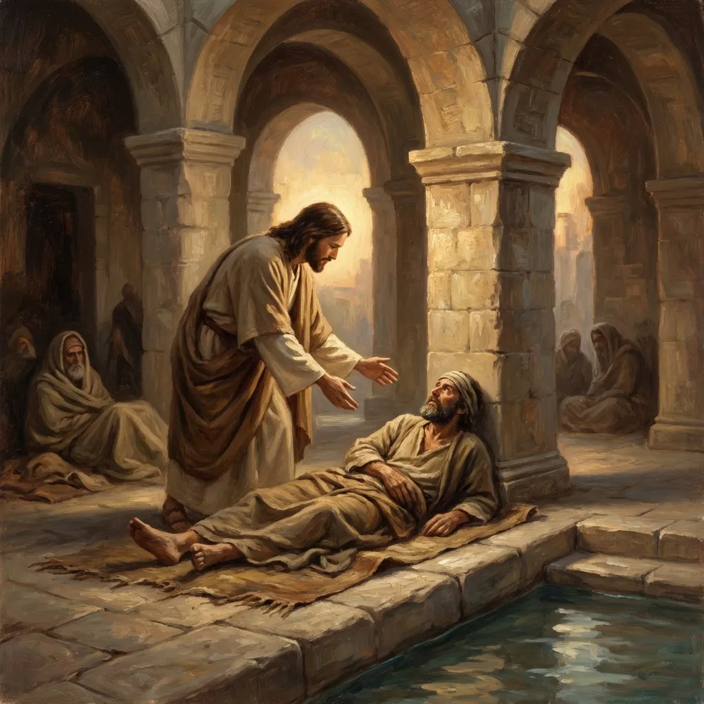 Healing at the Pool of Bethesda