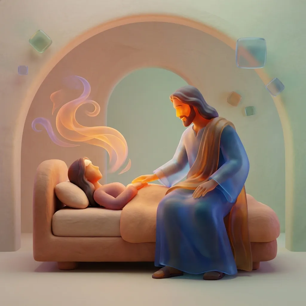 Healing Peter's Mother-in-Law - Matthew 8:14-15 | Bible Hunger