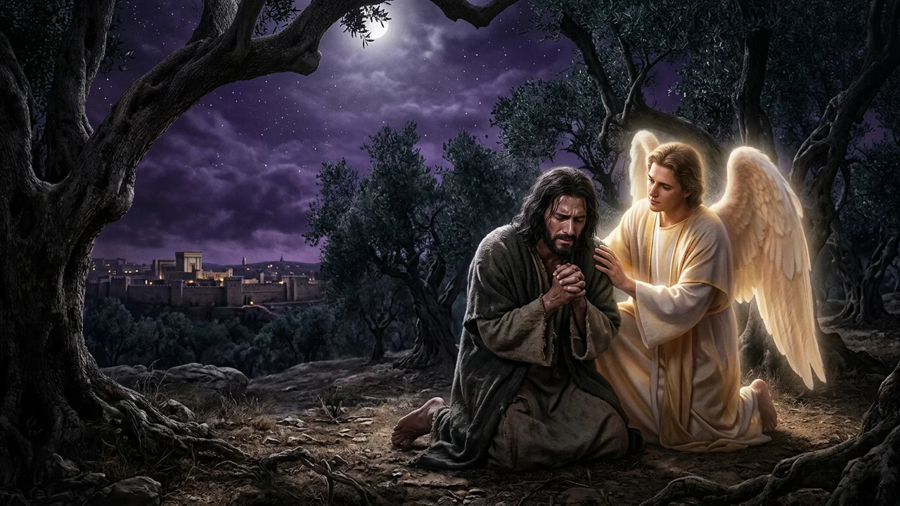 The Gethsemane Prayer: 'Not My Will, But Yours Be Done' - Matthew 26:36-46; Luke 22:39-46; Mark 14:32-42 | Bible Hunger