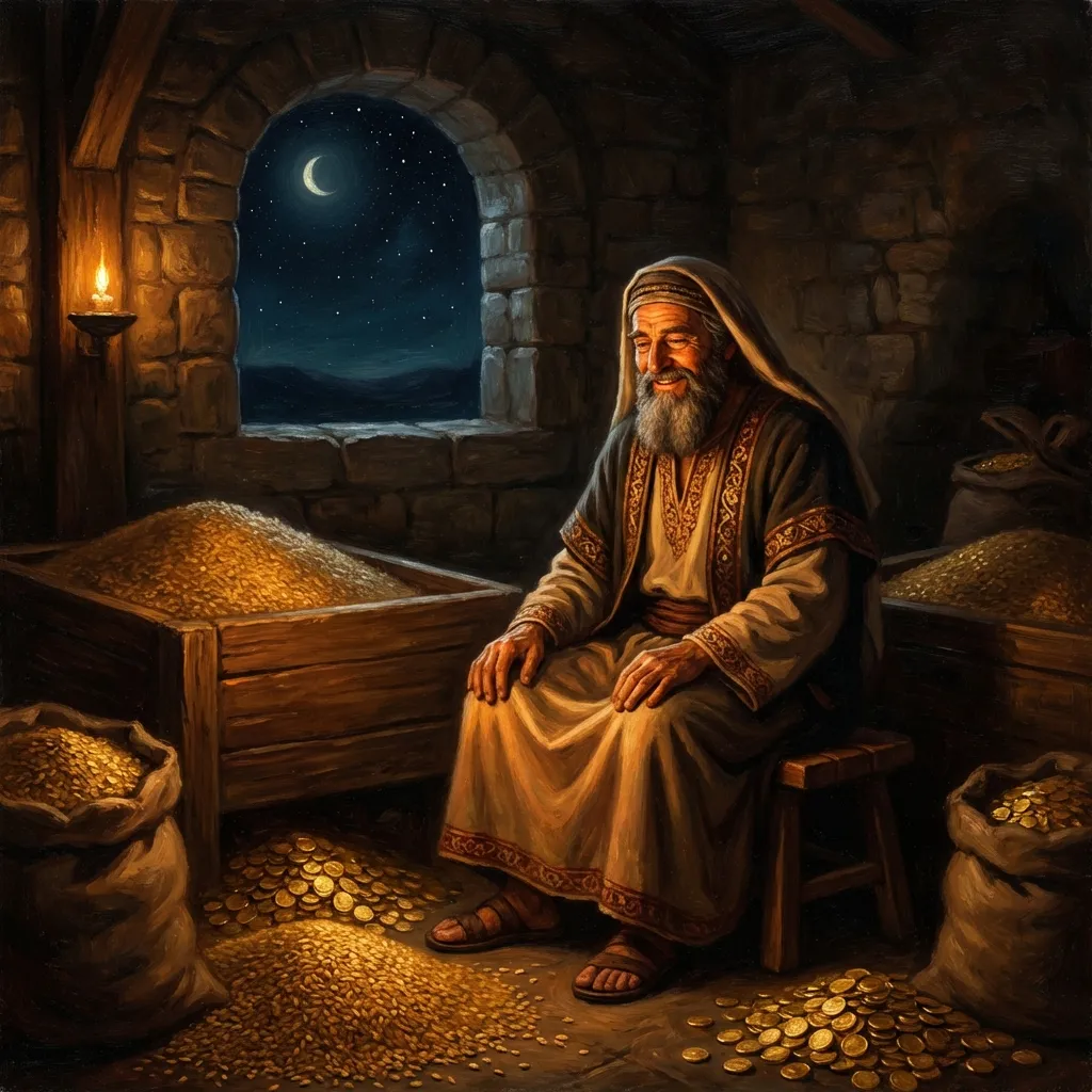 The Rich Fool - Luke 12:13-21 | Bible Hunger