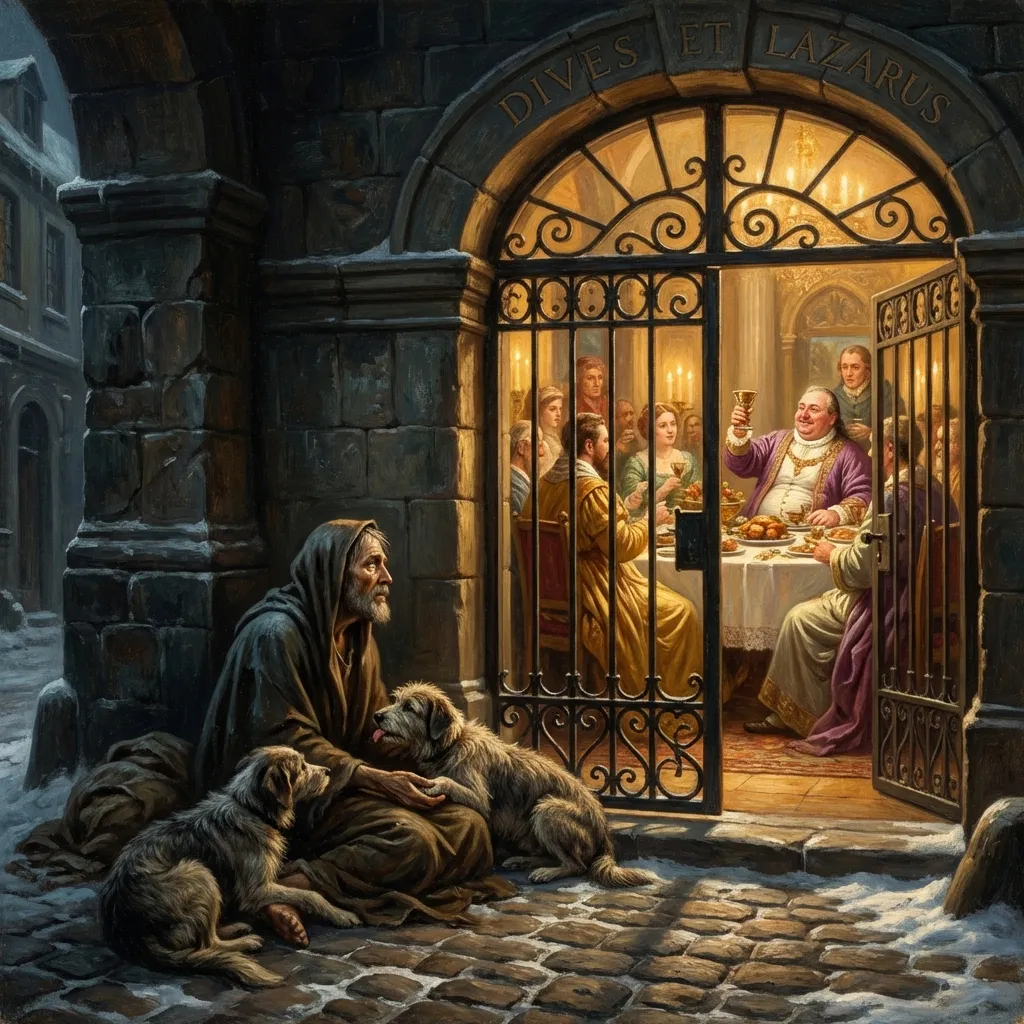 The Rich Man and Lazarus - Luke 16:19-31 | Bible Hunger