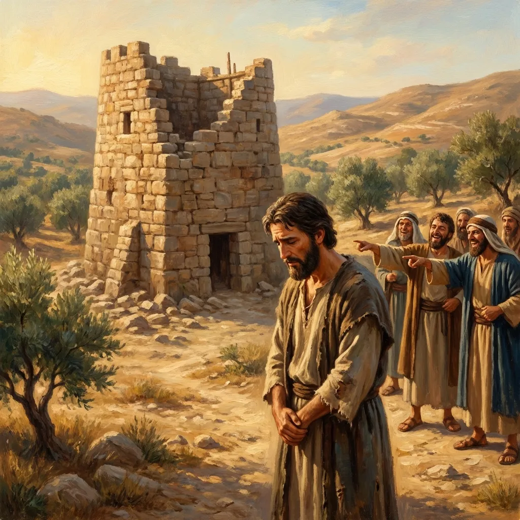 The Tower Builder - Luke 14:28-30 | Bible Hunger