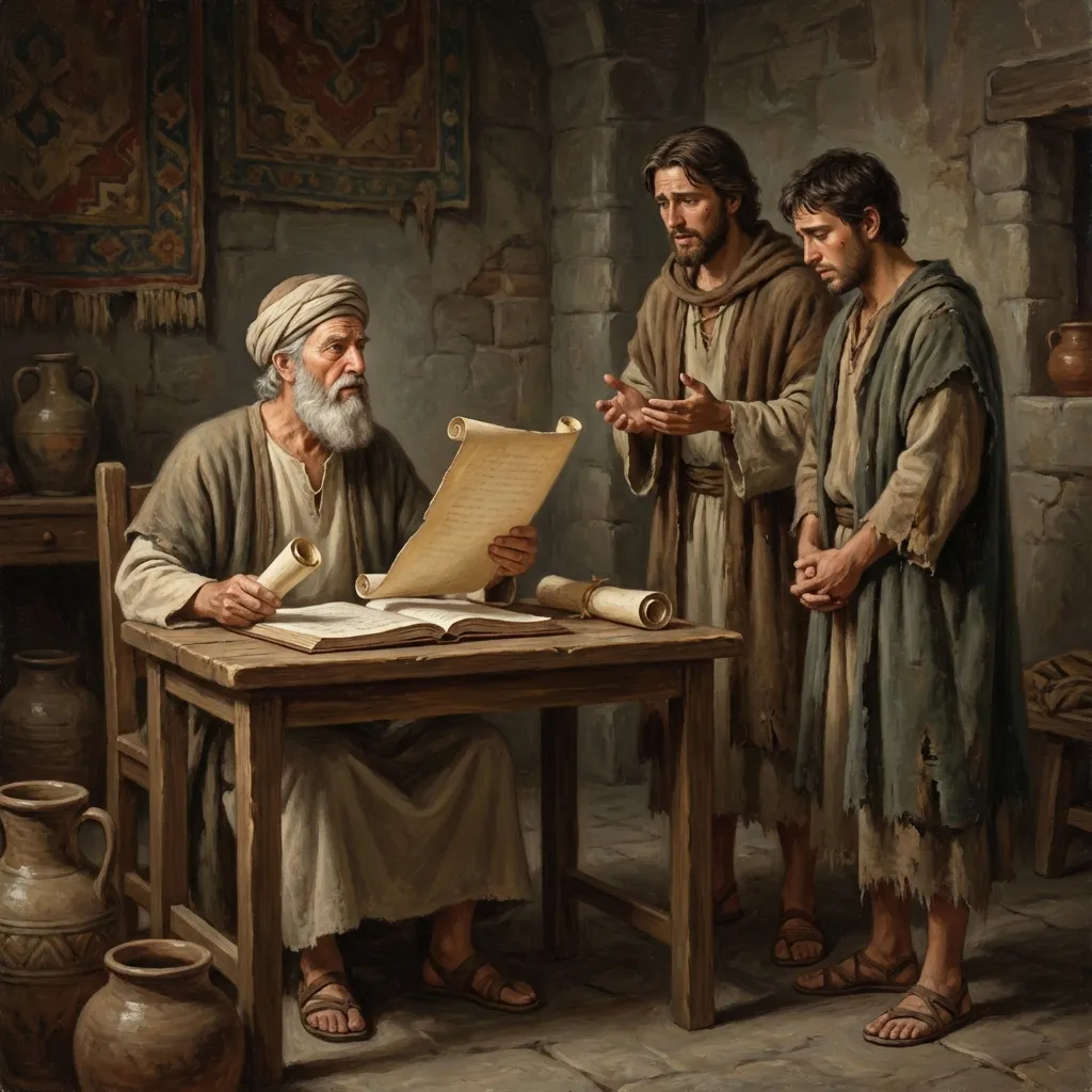 The Two Debtors - Luke 7:41-43 | Bible Hunger