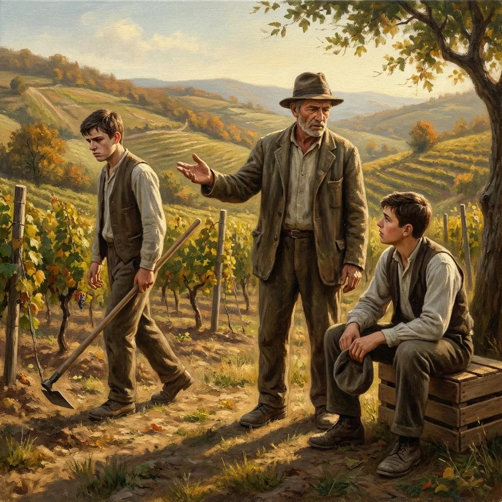 The Two Sons - Matthew 21:28-32 | Bible Hunger