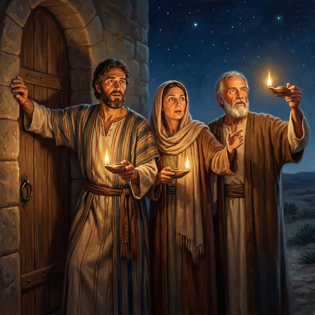 The Watchful Servants - Luke 12:35-40 | Bible Hunger