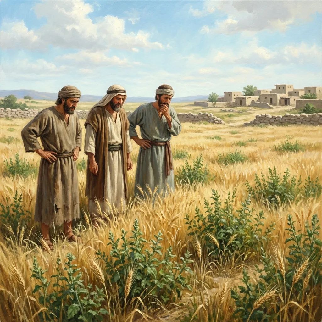The Wheat and the Weeds - Matthew 13:24-30 | Bible Hunger