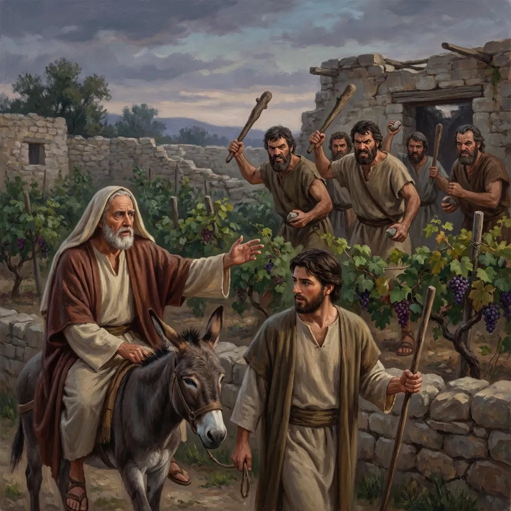 The Wicked Tenants - Matthew 21:33-46 | Bible Hunger