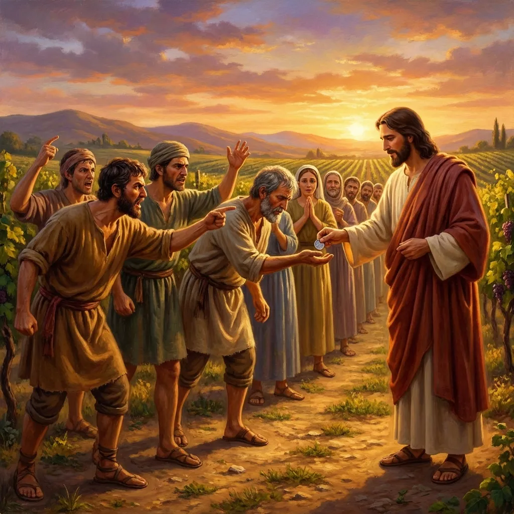 The Workers in the Vineyard - Matthew 20:1-16 | Bible Hunger