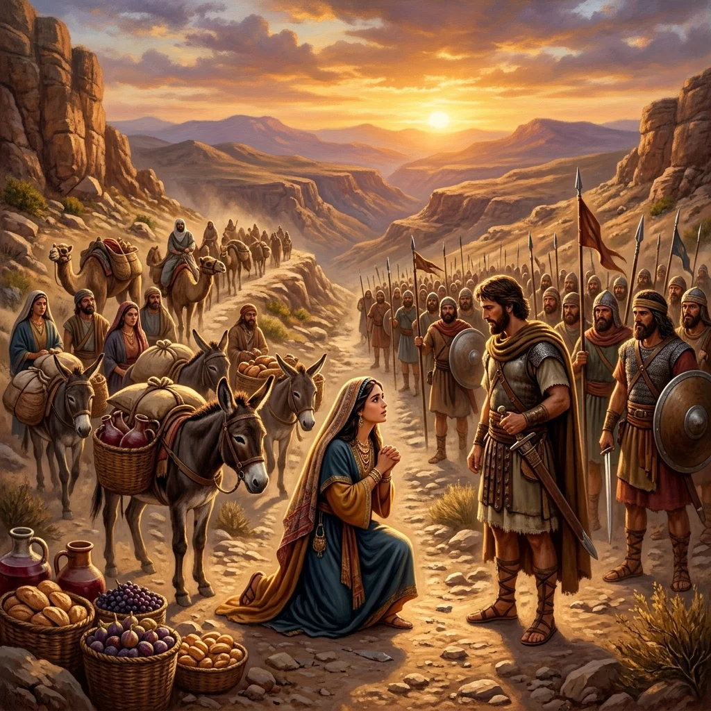 Abigail's Wisdom: Interceding for Nabal - 1 Samuel 25 | Bible Hunger