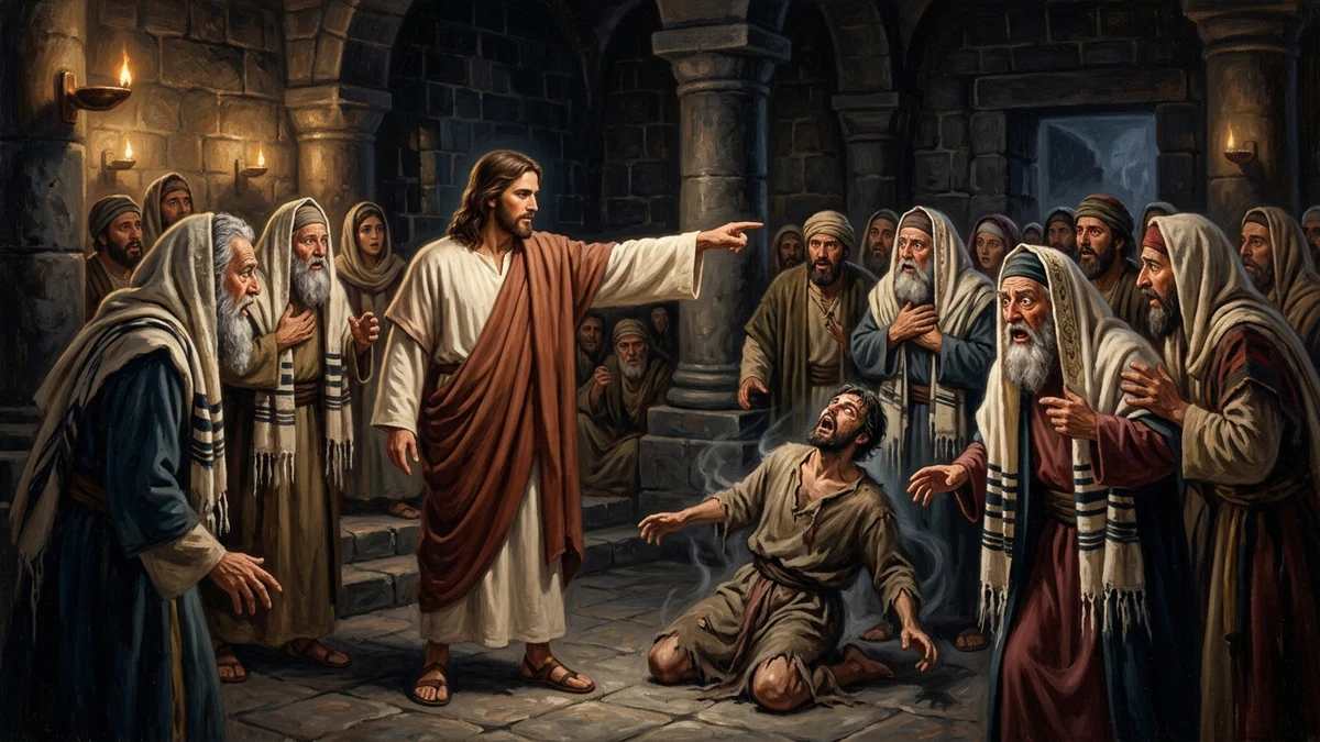 Authority in Capernaum & Healing Peter's Mother-in-Law: Power Over Demons and Sickness - Mark 1:21–39; Luke 4:31–44; Matthew 8:14–17; Isaiah 53:4 | Bible Hunger