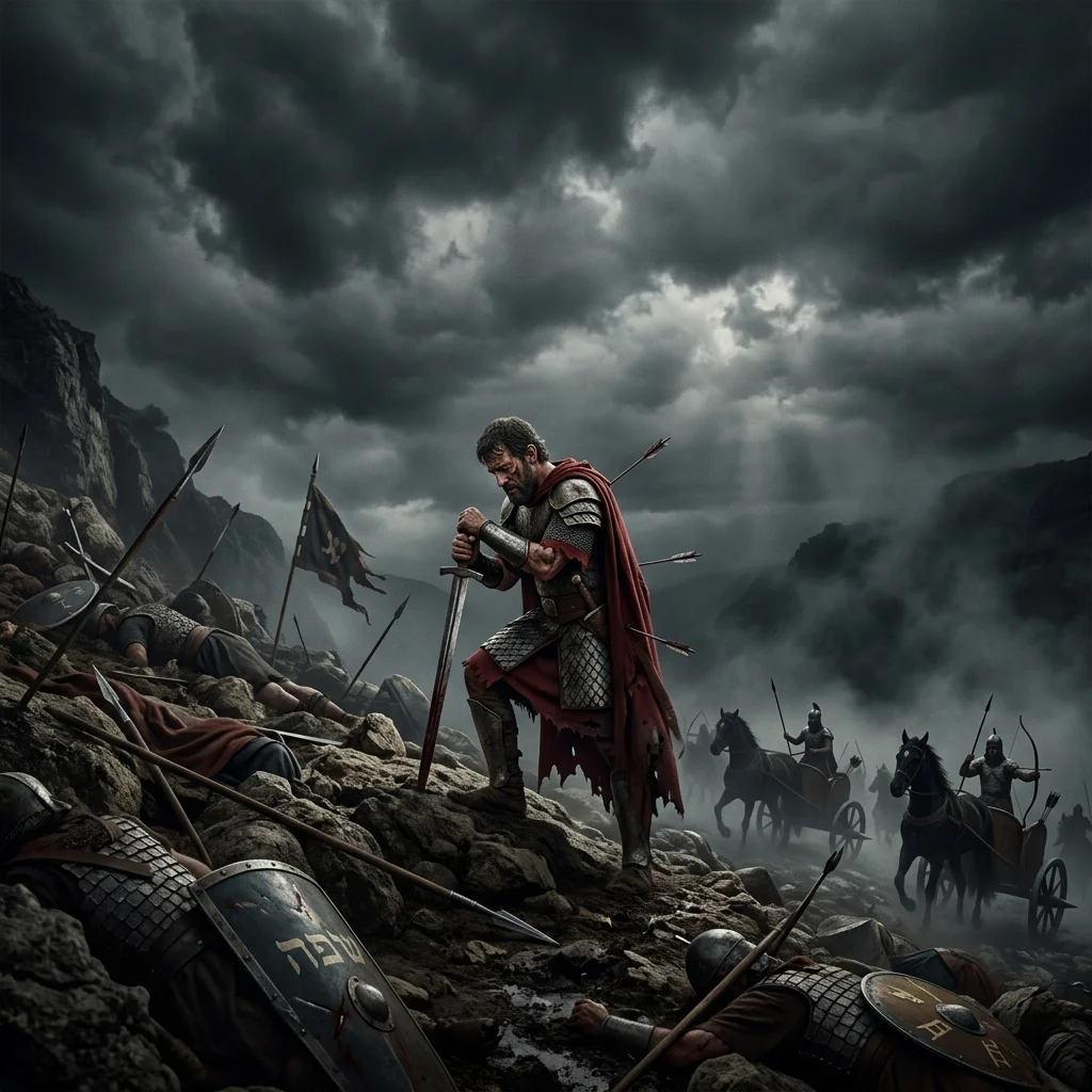 Death of Saul & David Crowned King - 1 Sam 31 & 2 Sam 1-5 | Bible Hunger