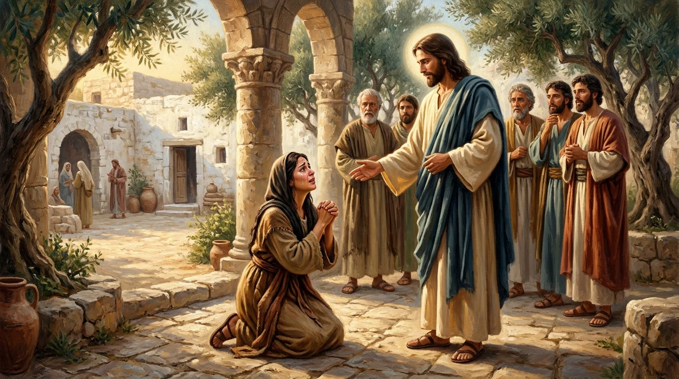 The Faith of the Canaanite Woman: Humble Persistence, Crumbs from the Table, and Radical Mercy - Matthew 15:21–28; Mark 7:24–30 | Bible Hunger