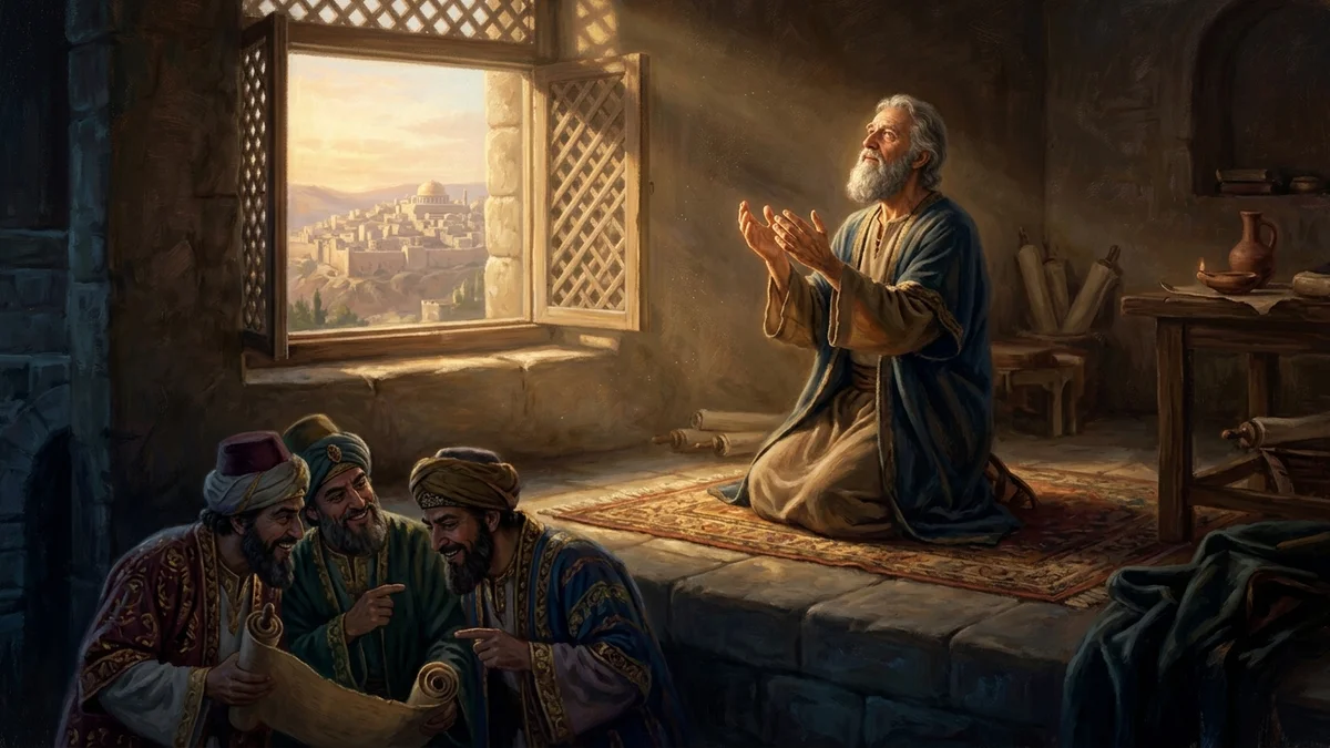 Daniel in the Lions’ Den: Uncompromising Prayer & Angelic Deliverance - Daniel 6 | Bible Hunger