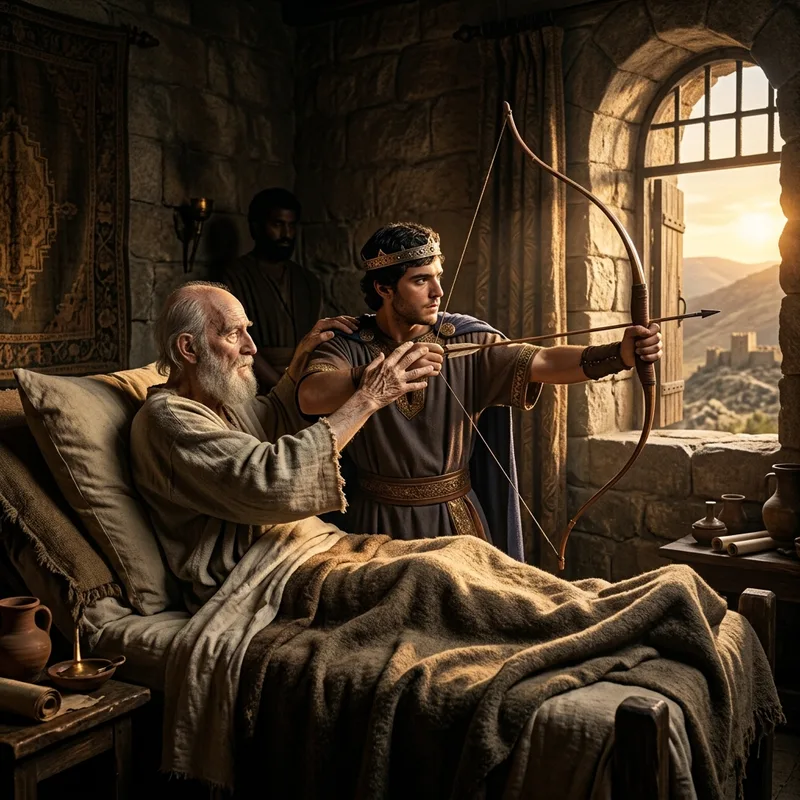 Elisha's Death & The Arrow Prophecy - 2 Kings 13:14-21 | Bible Hunger