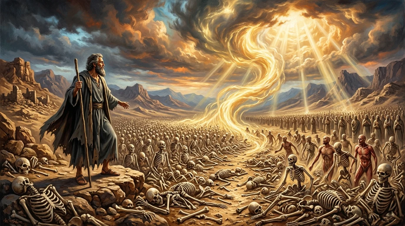Ezekiel & The Valley of Dry Bones: Breath of Life & Resurrection Hope - Ezekiel 37 | Bible Hunger