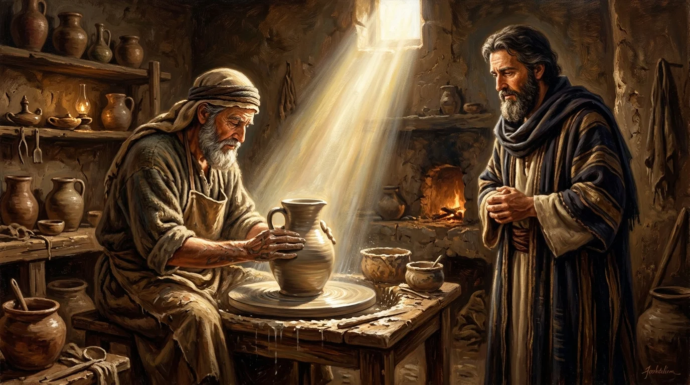 Jeremiah at the Potter’s House: Sovereign Clay & The Shattered Flask - Jeremiah 18-19 | Bible Hunger