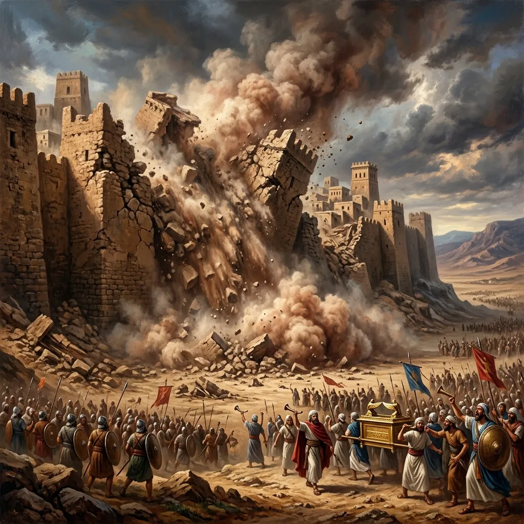The Fall of Jericho: The Commander of the Lord's Army, The Seven-Day March, and The Collapsing Walls | Bible Hunger