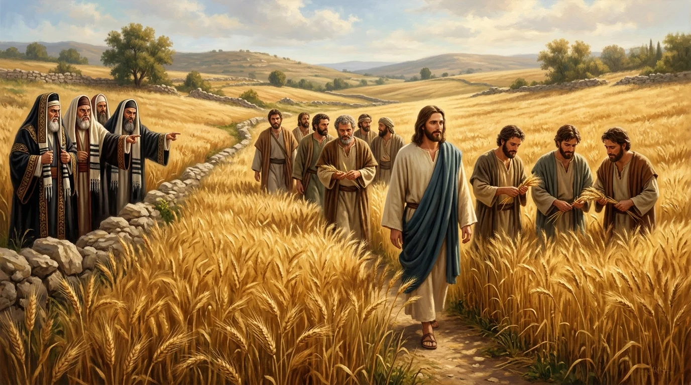 Lord of the Sabbath: Plucking Grain & Healing the Withered Hand - Matthew 12:1–14; Mark 2:23–3:6; Luke 6:1–11; 1 Samuel 21:1–6; Hosea 6:6 | Bible Hunger