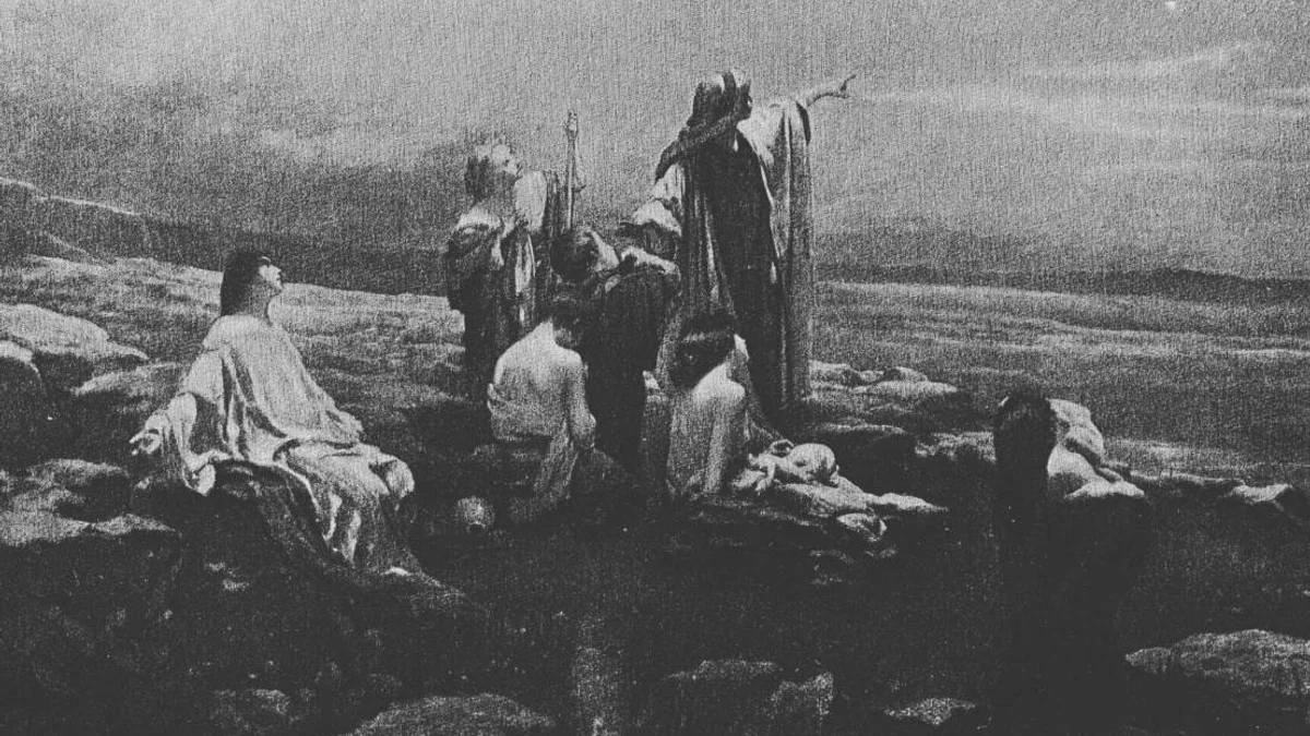 The prophetic vision of the Messenger and the Lord suddenly coming to His Temple