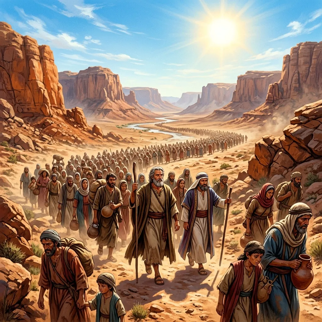 Moses Strikes the Rock at Meribah: Thirst in Kadesh, The Fatal Blow of Anger, and The Tragic Cost of Sanctification | Bible Hunger