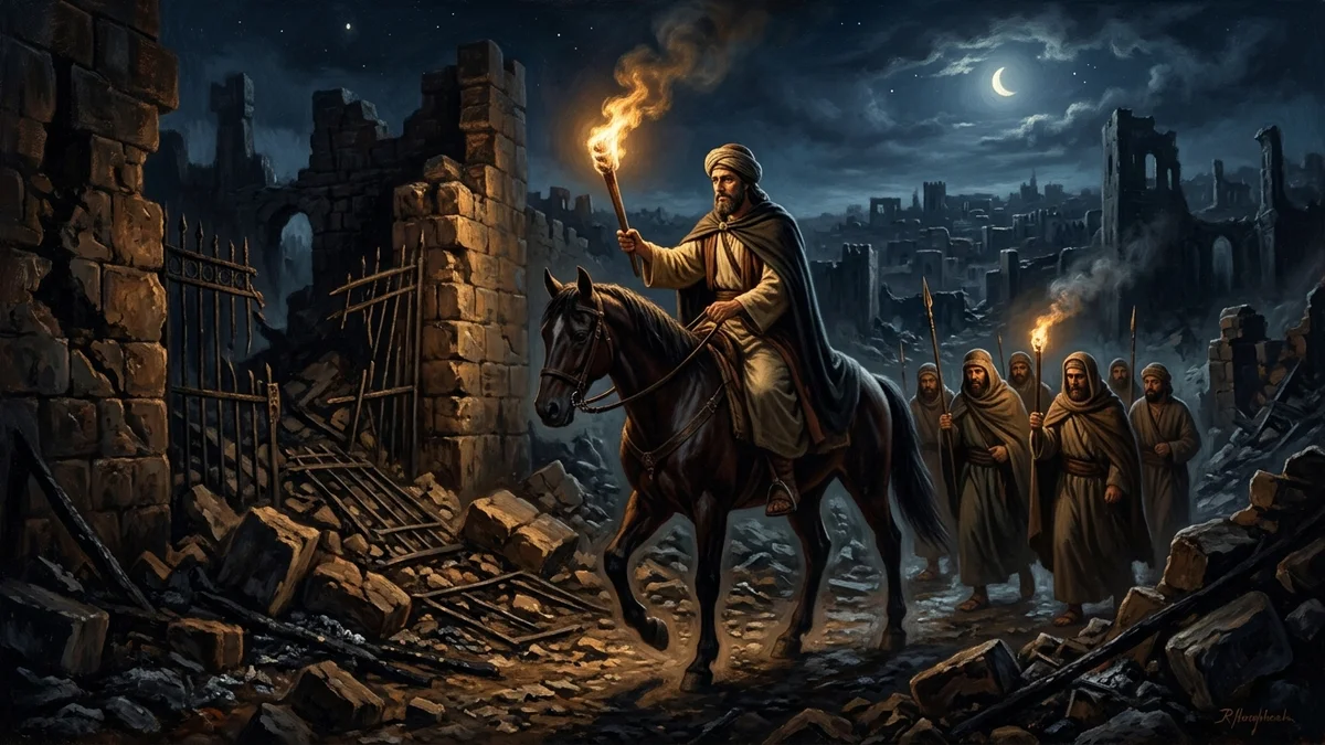 Nehemiah Rebuilds the Broken Walls of Jerusalem in 52 Days - Nehemiah 1–6 | Bible Hunger