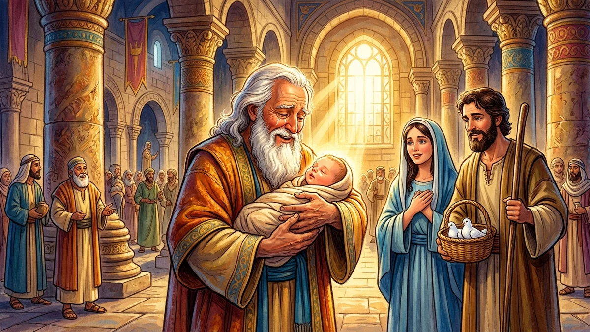 The Presentation in the Temple: Simeon's Nunc Dimittis & Anna's Prophecy