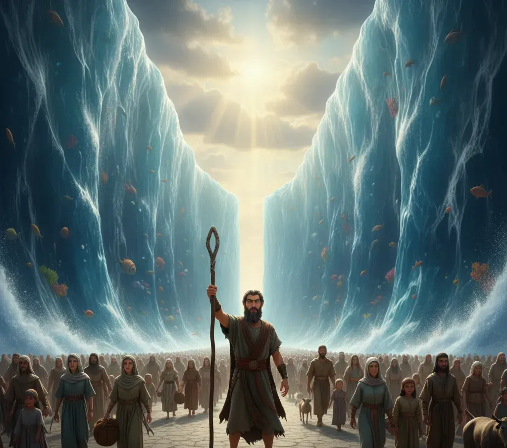 The Parting of the Red Sea: Deliverance at the Waters - [object Object] | Bible Hunger