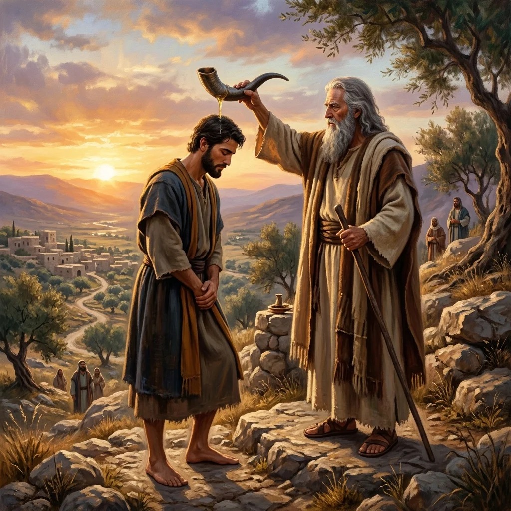 Saul Anointed as Israel's First King: The Rejection of Theocracy and the Ammonite Deliverance - 1 Samuel 8:1 - 12:25 | Bible Hunger