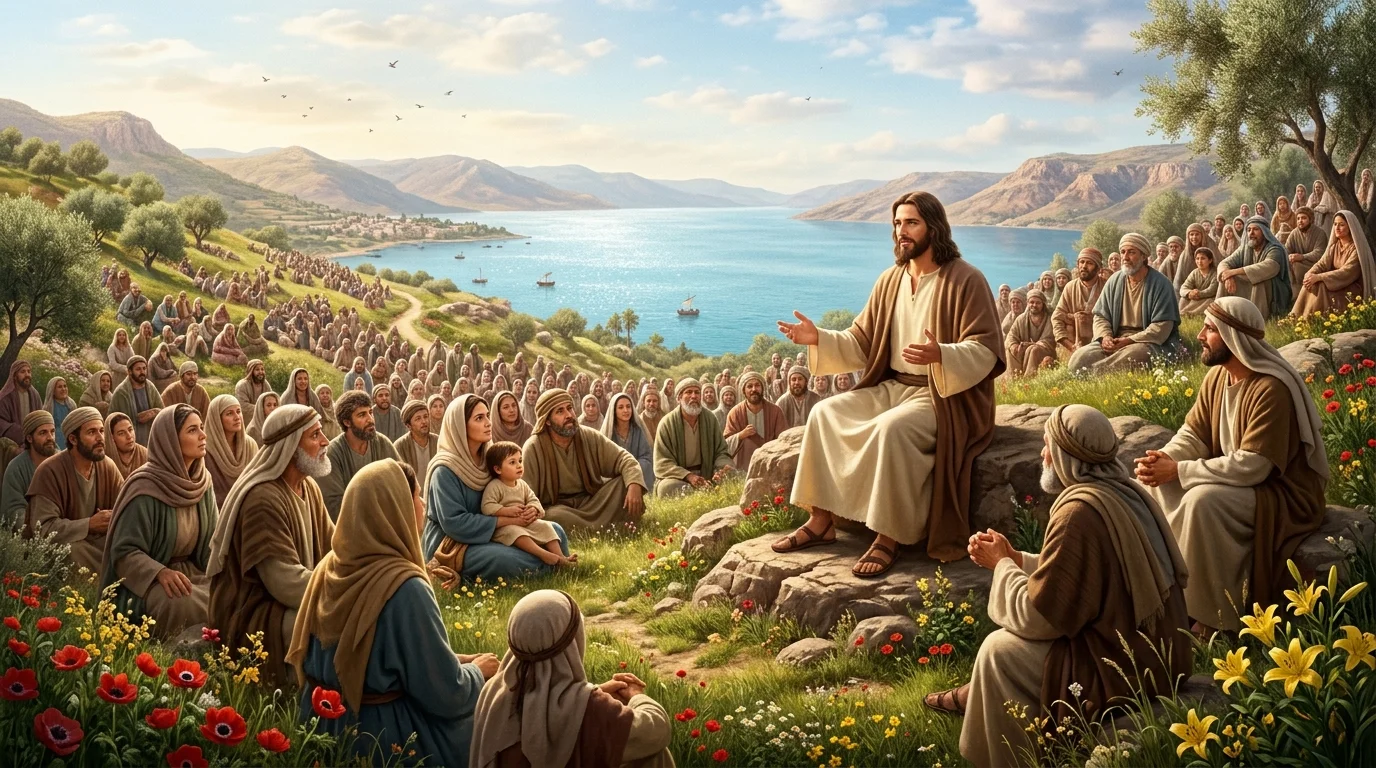 The Choosing of the Twelve & The Sermon on the Mount: The Beatitudes and Kingdom Righteousness - Matthew 5:1–7:29; Luke 6:12–49; Mark 3:13–19 | Bible Hunger