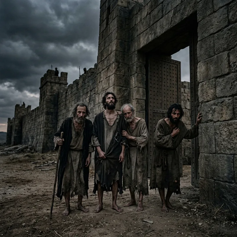 The Siege of Samaria & The Four Lepers - 2 Kings 6:24 - 7:20 | Bible Hunger