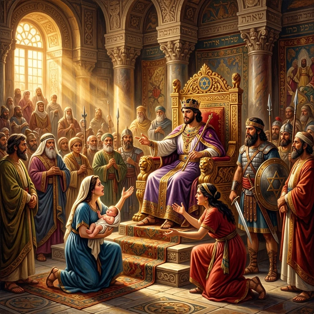 Solomon's Wisdom & Building the Temple - 1 Kings 3-8 & 2 Chronicles 1-7 | Bible Hunger