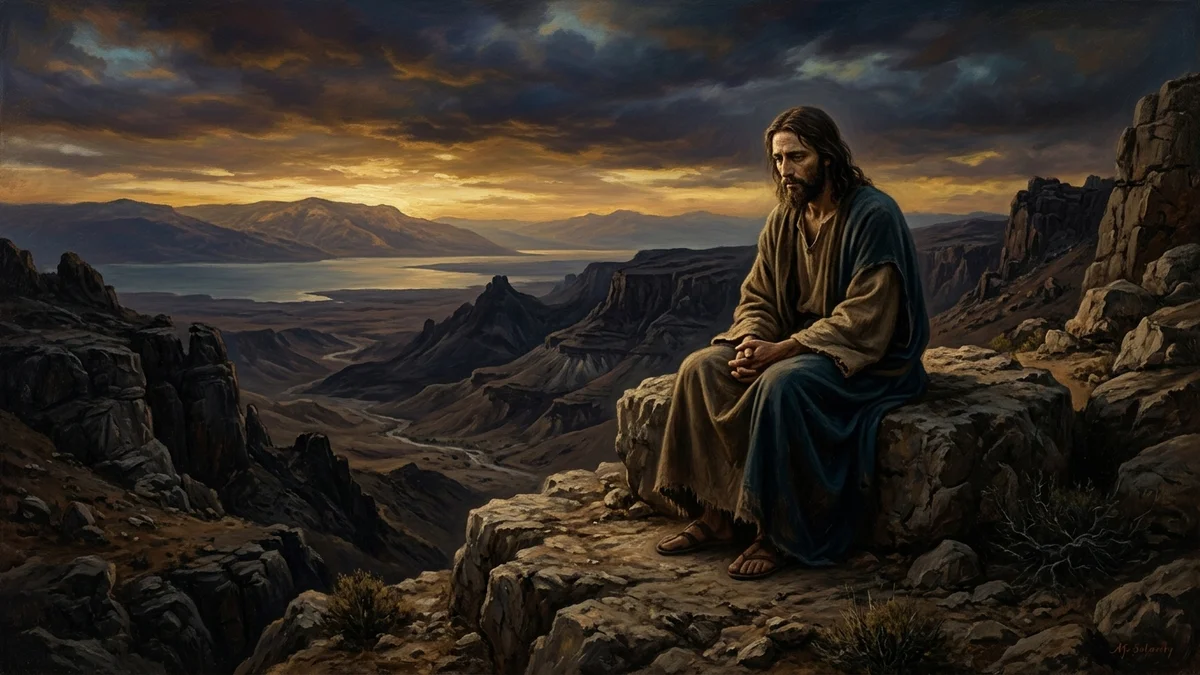 The Temptation of Jesus in the Wilderness: Victory over Satan - Matthew 4:1–11; Luke 4:1–13; Mark 1:12–13 | Bible Hunger