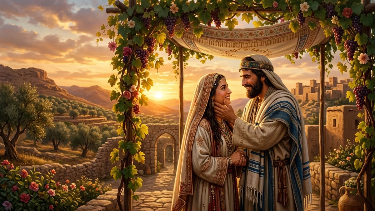 Bible Verses for Wedding Anniversary Blessings: Honoring Covenant Love and Unity - Ecclesiastes 4:9-12; 1 Corinthians 13:4-8; Colossians 3:14; Psalm 128:1-4 | Bible Hunger