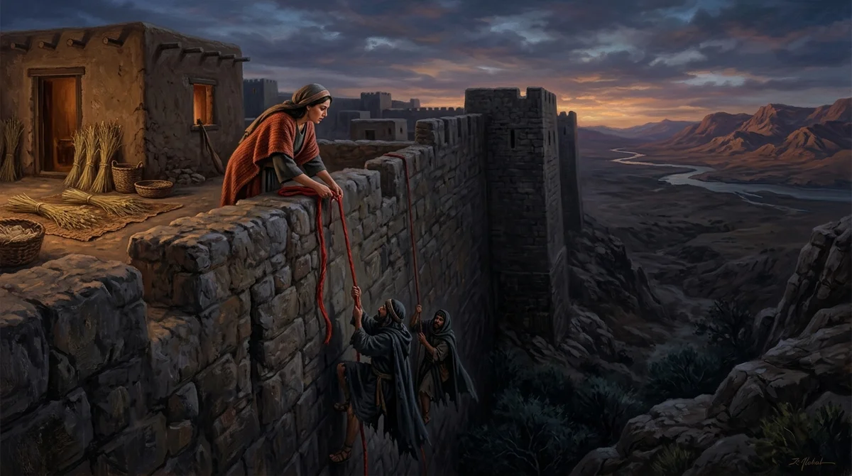 Rahab of Jericho: The Scarlet Cord of Faith and Covenant Salvation
